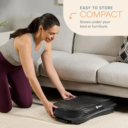 Full Body Relax & Tone! Waver Vibration Plate, 330lb Capacity Whole Body Vibration